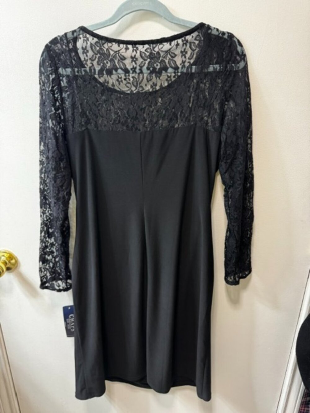 CHAPS Black DRESS NWT